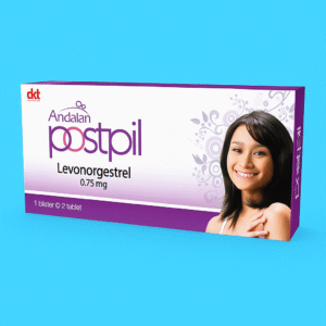 Pil KB darurat Andalan Postpil 0,75 mg isi 2 tablet