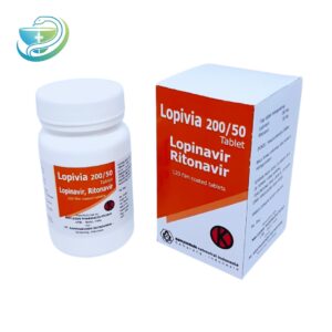 Lopivia 200/50 Tablet Lopinavir Ritonavir obat antiretroviral HIV