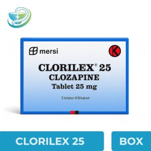 Clorilex 25 Clozapine 25 mg tablet antipsikotik