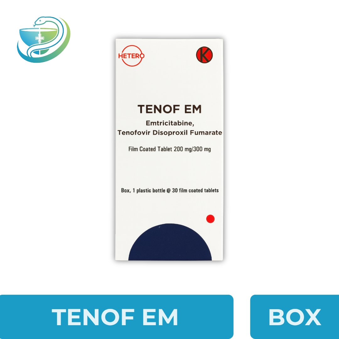 TENOF-EM (Emtricitabine + Tenofovir Disoproxil Fumarate) 200/300 mg - Gambar 2