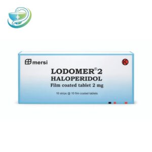 Lodomer 2 Haloperidol Film Coated Tablet 2 mg (10 Strips @ 10 Film Coated Tablets) - Mersi